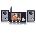 �cran De 3,5 Pouces Syst�me Sans Fil Intercom Visuel Avec 2 �metteurs (0760-yg-2-0909)