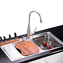 En Acier Inoxydable Multi-fonction De Deux Bols �vier De Cuisine (0572-ck235)
