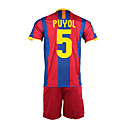 10-11 Barcelona Home No.5 Puyol Soccer Jersey & Short Kit (GZZL0013)