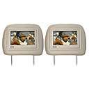 2 Pi�ces 7 Moniteur Appuie-t�te De Voiture 