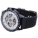 Daybird Reloj De Pulsera De Acero Inoxidable De Cuerda Mec�nicos - + Blanco Negro