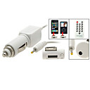 Transmetteur Fm Et Chargeur De Voiture Pour Ipod / Iphone Avec T�l�commande (kly293)