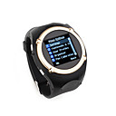 Mq998 Esp�a C�mara De Banda Cu�druple Pantalla T�ctil Deporte Reloj De Pulsera De Oro De Tel�fono (tarjeta De 2gb Tf) (sz09160019)