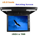 Roof Mounted 13.3 Inch TFT LCD Display Monitor PAL-NTSC