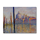 La Main Sur Le Grand Canal 3 Peinture De Claude Monet Tendu Pr�t � Accrocher (0192-ycf103491)