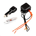 Car Alarm System - Cigarette Lighter - USB Launcher - Easy Use - Simple Installation - Safe Guard (SZC5811)