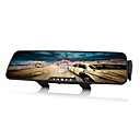 R�troviseur Kit Voiture Bluetooth Miroir Media Player-transmetteur Fm-lcm-voix Port Sur Les Composeurs-mp3-sd-micro-haut-parleur �couteur (szc5863)