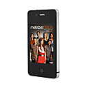 wholesale Hiphone4 Dual Card Quad Band WIFI JAVA Touch Screen Phone Black(2GB TF Card)(SZ09890036)
