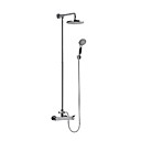 Mitigeur Chrom�e De Fixation Murale Robinet De Douche 1018-lk-3021