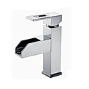 Grifo De Ba�o Monomando Efecto Cascada Con Led - Bobingen