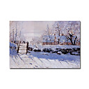 La Peinture � La Main Pie Par Claude Monet Tendu Pr�t � Accrocher (0192-ycf103533)