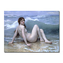 Main Femme Nue Sur Le Bord De La Mer Par Claude Monet (0192-ycf103625)