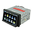 7 ��del Coche De La Pantalla T�ctil Digital De 2 Din Dvd-rotaci�n De Men�-gps-rds-bt-ipod-rueda De Pepita-control De La Direcci�n-tv (szc6014)