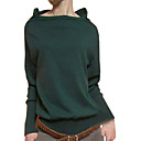 Les Deux Sens Porter Sp�ciale Encolure Pull � Manches Longues / Pulls Femmes (ff-c-bi0736611)