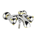 M�langeurs Chrom�es De Fixation Murale Robinet De La Baignoire 0571-ql-3210cg