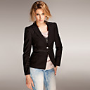 Extra�ble Mangas Largas Ajuste Blazer / Chaquetas De Las Mujeres (ff-b-bi1055002)
