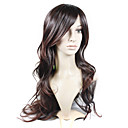 Capless Extra Long Synth�tique De Haute Qualit� Naturelle Ch�tain Europ�enne Comparer Perruque De Cheveux Armure (0988-ns009)