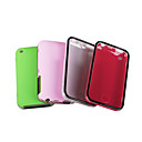 Housse En Cuir Pour Iphone 3g/3gs - Glisser Sur Le Style (4 Couleurs Par Paquet) (czah188)