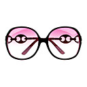 Compl�te De Lunettes De Soleil En Plastique De La Jante De La Mode Pour Les Femmes (0833-231004)