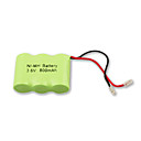 Universal Bater�as Interfaz De Tel�fono Inal�mbrico 3.6v 800 Mah 2/3aa Bater�as Recargables Ni-mh (2/3aa Ni-mh (3,6 V 800))