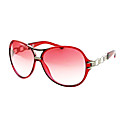 Compl�te De Lunettes De Soleil En Plastique De La Jante De La Mode Pour Les Femmes (0833-634403)