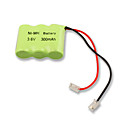 Universal Bater�as Interfaz De Tel�fono Inal�mbrico 3.6v 300mah Aaa Pilas Recargables Ni-mh (ni-mh (3.6v300))