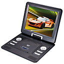 12.2-pulgadas Reproductor Port�til De Dvd Con Funci�n De Tv, Puerto Usb, 3-en-1 Lector De Tarjetas, Juegos (tra534)