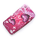 �tui En Silicone Avec Un Assortiment De Fleurs De Style Pour Iphone 4 - (assorted/5-pack Motif)