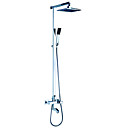 Dos Asas Cromadas Para Montaje De Pared Grifo De La Ducha 1033-jf-8927-d