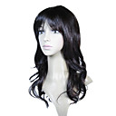Capless Long Synth�tique De Haute Qualit� Perruque Brune Cheveux Europ�ens Armure (0988-nskc045)