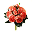 �l�gants En Soie Rose Avec Une D�coration De Mariage Mousseline Ronde Bouquet / Mari�e Bouquet (0797-sim058)