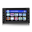 6.2 ��voiture �cran Tactile Num�rique 2-din Lecteur Dvd-gps-dvb-t-bluetooth-ipod-pilotage De Roue Rds-direction (szc6118)