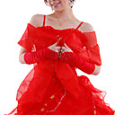 Sat�n El�stico Rebordear Boda Guantes Ocasiones Especiales (1082-dh902)