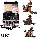 La Mano De Damasco-hizo Tres Tatuajes Kit De M�quinas Con Alimentaci�n Superior Led De Encendido (ly142)