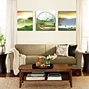 Horloge Affiche Sans Triptyque Cadre Photo (0752-cp-hz-t180)