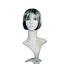 Capless Synth�tiques Longueur Menton Brun Avec La Lumi�re Perruque Bob Cheveux Blonds Style (0988-nskc034)
