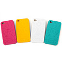 El Estuche De Silicona Protectora Para El Iphone 4 - La Red (4 Colores Por Paquete) (czah260)