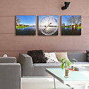 Horloge Affiche Sans Triptyque Cadre Photo (0752-cp-t3095)