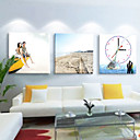 Horloge Affiche Sans Triptyque Cadre Photo (0752-cp-t3000)
