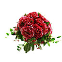 Hibiscus Soie �l�gante D�coration De Mariage Mousseline Ronde Bouquet / Mari�e Bouquet (0797-sim065)