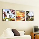 Horloge Affiche Sans Triptyque Cadre Photo (0752-cp-l0634)