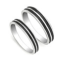wholesale Amazing 925 Sterling Silver Lovers Rings Set Of 2(0801-HT248)