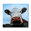 Tendue De La Vache � La Main Peinture Animali�re (0250-ch-83)