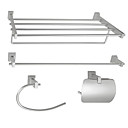 De Aluminio De 4 Piezas De Accesorios De Ba�o (1041-les-6600 6,601 6608 6,609)