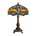 2-lumi�re De La Lampe Libellule Table Tiffany (0923-xcds020)