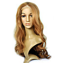 Main Attach�e Dans Le Style Avant De Lacet Extra Long Synth�tique De Haute Qualit� De Lumi�re Blonde Perruque De Cheveux Boucl�s (0988-nsql023)