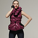 Manches Revers Conception Sp�ciale Avec Le Manteau De Ceinture / Manteaux De Femmes (ff-b-bk0736202)