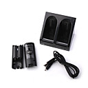 Bluelight Estaci�n De Cargar Las Bater�as Para El Wii - Negro (2   2800mah)