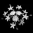 Algod�n Hermosa / Rebordear Alfileres De Novia De La Boda / Flores (0498-2043)