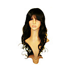 Capless Long Synth�tique De Haute Qualit� Brun Fonc� Perruque De Cheveux Boucl�s (0988-nskc103)